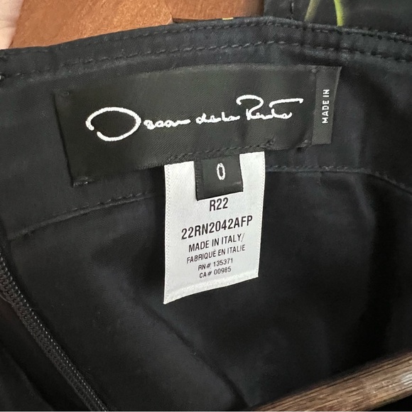 Oscar de la Renta Tulip Floral Midnight Sky Tank Dress - Picture 4 of 6